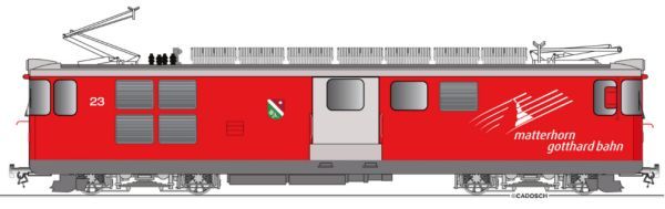 Farbe rot, Lampentyp rund, Wappen "Randa"